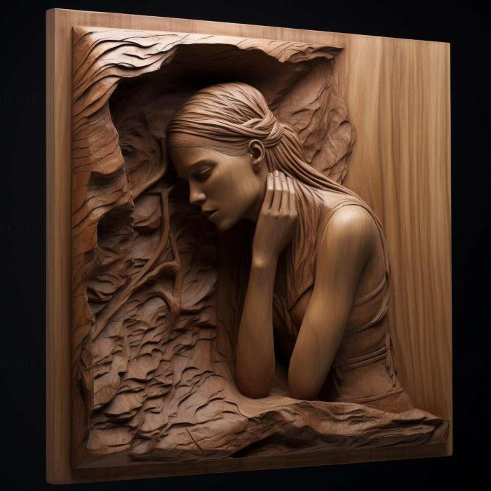 نموذج ثلاثي الأبعاد لآلة CNC 3D Art 